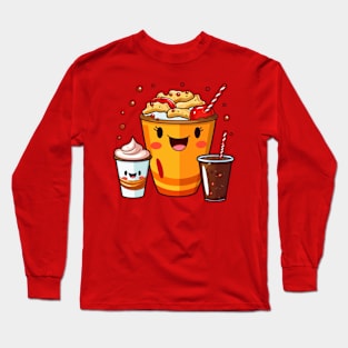 kawaii  junk food T-Shirt cute  funny Long Sleeve T-Shirt